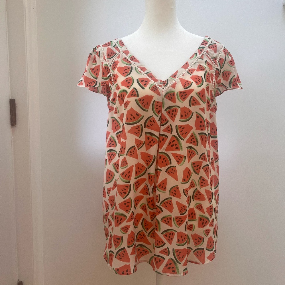 Maeve Watermelon Top